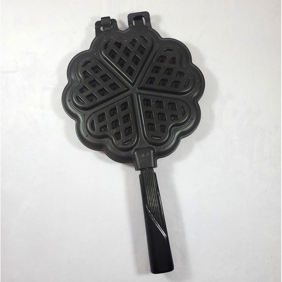 Nordicware Kitchen Nordic Ware Black Metal Sweetheart Waffler Heart
